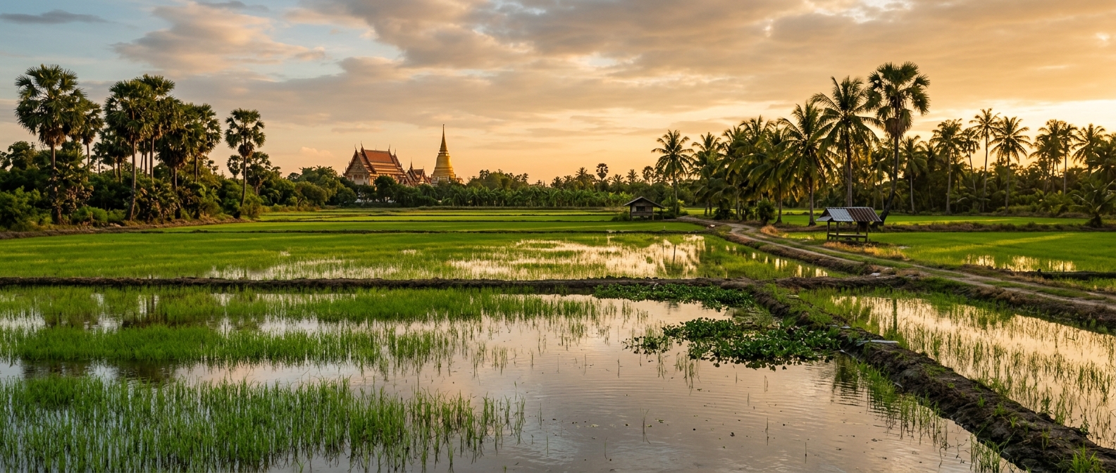 Japanese encephalitis vaccine for Thailand: rural rice fields where the risk is highest