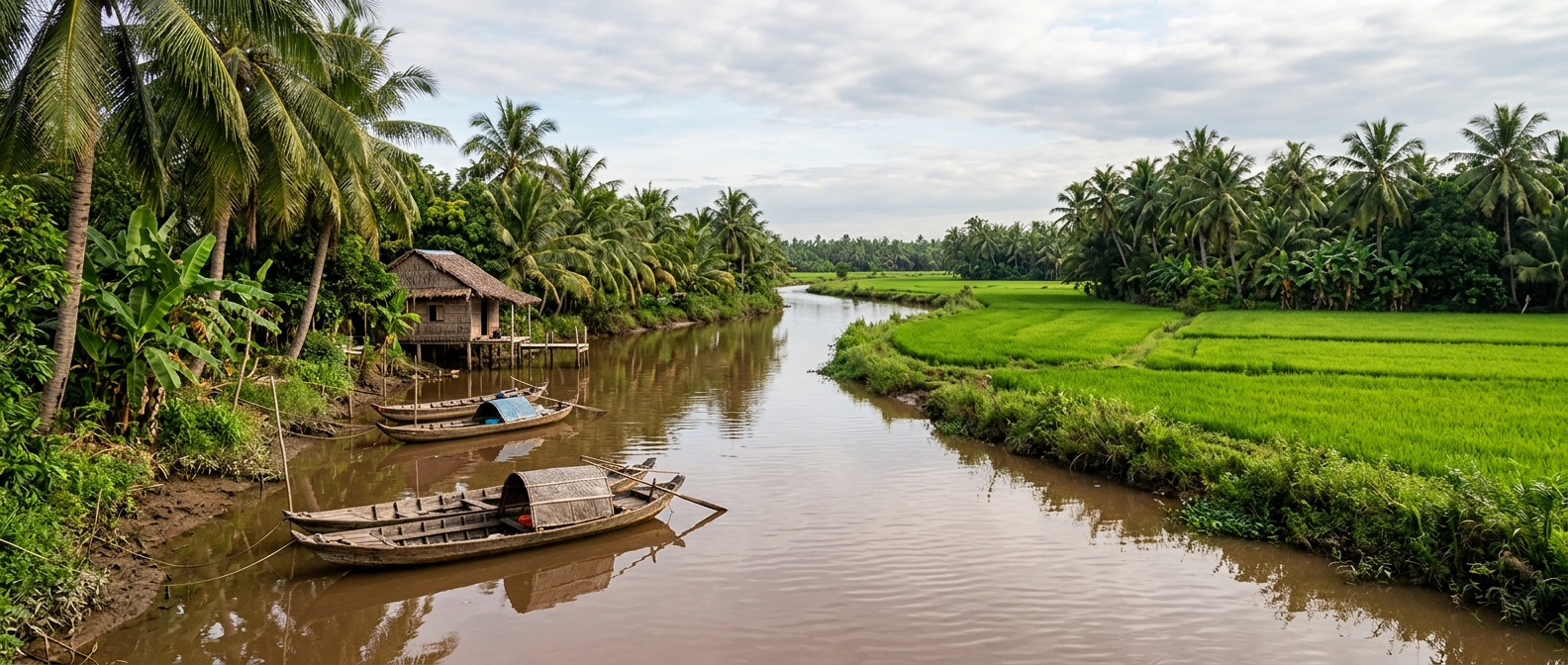 Japanese encephalitis vaccine for Vietnam: rural Mekong Delta rice fields where the risk is highest